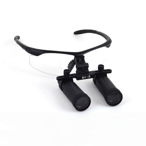 Occhiali Chirurgici <span class=keywords><strong>6x</strong></span> per Esame Orecchio-Naso-Gola, Lente d'Ingrandimento Medica <span class=keywords><strong>6X</strong></span> per Reparto Odontoiatrico e Orale - Product Image 1