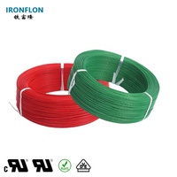 Câbles électriques industriels flexibles UL10393 16AWG multibrins isolés au nickel et au PTFE, haute température 600V, conformes ROHS, pour chauffage automobile