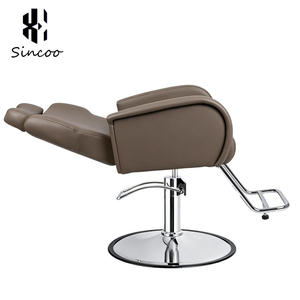 Silla de Peluquería Moderna para Salón de Belleza, con Reposacabezas Ajustable y Asiento Reclinable, para Barbería - Product Image 3