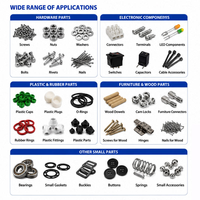 Machine automatique de comptage et d'emballage pour perles, pièces métalliques, pièces en plastique, capuchons en plastique, écrous, boulons, boutons, vis à tête fraisée