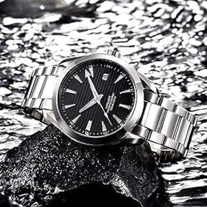 Reloj Automático de 40MM con Logotipo Personalizado, Movimiento Japonés NH35, Cristal de Zafiro, Brazalete de Acero Inoxidable, Resistente al Agua 100 Metros, Reloj Deportivo - Product Image 4