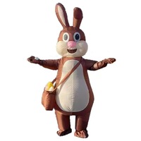 Nouveaux costumes gonflables de souris unisexes, costumes amusants pour les fêtes, costumes de couple pour la Saint-Valentin, costumes gonflables de M. Rat