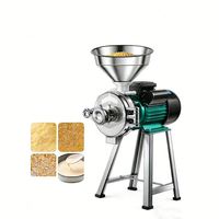 Moulin à poudre en acier inoxydable 304 pour céréales sèches et humides, soja, riz, lait, beurre de cacahuète, café, maïs