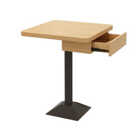 Ensemble de canapés en bois massif moderne, meubles de restaurant rembourrés commerciaux pour la salle à manger et l'extérieur