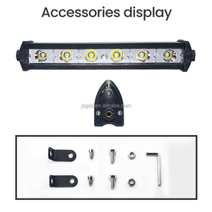 Phổ 18W hàng duy nhất lũ tại chỗ chùm xe ánh sáng thanh 4WD ATV SUV 4x4 offroading phụ kiện đèn tự động cho đèn pha xe - Product Image 4