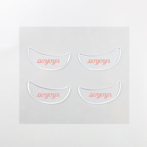 透明シリコーンアイパッドアンチリンクルパッド再利用可能フェイシャルパッチ洗える、アイパッチ下の肌のしわを減らす - Product Image 4