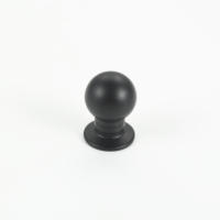 Poignée de tiroir en nickel brossé, acier inoxydable SUS304, bouton rond pour armoire, bouton de meuble massif