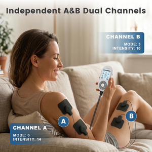 Dispositivo de Masaje Corporal Multifunción con 61 Modos, Alivio del Dolor, Calor y Unidad TENS, Personalizable por el Proveedor - Product Image 6