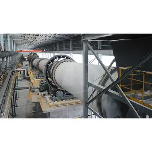 China Manufacturer Industrial 4.8*74m Active Lime Cement Rotary Kiln Machine