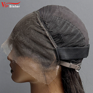 Prezzo all'ingrosso: Parrucca Lace Front 100% <span class=keywords><strong>Capelli</strong></span> Umani Indiani Lisci Grezzi, Doppia Trama, Baby <span class=keywords><strong>Hair</strong></span>, Misura Cappuccio Piccola, Adatta a Tutti - Product Image 5