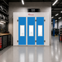 Four de séchage infrarouge certifié CE pour SUV, cabine de peinture automobile