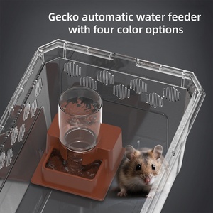 Abreuvoir pour hamster, gecko, <span class=keywords><strong>lézard</strong></span> et reptile - anti-noyade, anti-évaporation, soin essentiel pour animaux de compagnie, distributeur d'eau automatique. - Product Image 5