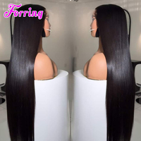 Wig Rambut Asli Bone Straight Murah Grosir, Wig Lace Front 13x6 Hd, Wig Rambut Asli Brasil untuk Wanita Kulit Hitam