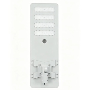 Farola Solar Todo en Uno de 120 Ah, Panel de 80 W, LiFePO4, 8000 LM, 200 LED, IP65, Garantía de 3 Años, Control por Radar - Product Image 1