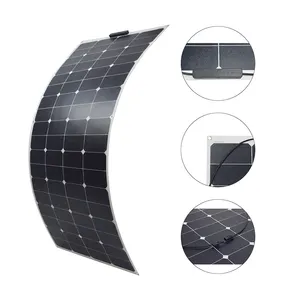 Painel solar 500w painéis solares 550w 560w 570w painéis fotovoltaicos meia célula mono módulos kit sistema solar para casa