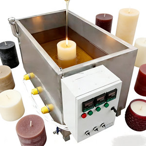 Cuves <span class=keywords><strong>de</strong></span> fusion <span class=keywords><strong>de</strong></span> haute qualité pour machines à fabriquer des bougies, <span class=keywords><strong>chauffe</strong></span>-cire continu, pot à cire 10L 13L, <span class=keywords><strong>prix</strong></span> en Italie - Product Image 2