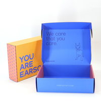 Caja de Embalaje de Productos de Papel Kraft Personalizada con Impresión de Logotipo para Regalos Minoristas y Productos de Comercio Electrónico
