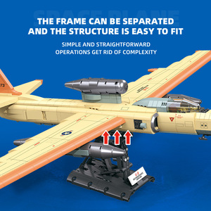 JIESTAR JJ9097 1363 Piezas Serie de Aviones U-2, Bloques de Construcción de Modelo de Avión, Juguete Educativo Técnico, Regalo Festivo - Product Image 4
