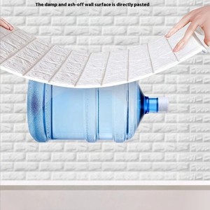 <span class=keywords><strong>Carta</strong></span> da parati tessuto di cotone Design interno Peel and Stick 3d decorazione per la casa <span class=keywords><strong>carta</strong></span> da parete pannelli arte adesivi piastrelle En - Product Image 2