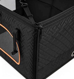 Asiento plegable para perros, cojín elevador para mascotas, protector de asiento de coche para cachorros, extensor de asiento de coche para perros grandes y medianos - Product Image 5
