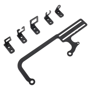 Aluminum Alloy <b>Throttle</b> Carburetor <b>Cable</b> Mount Bracket Silver EZ-EFI for GM 700R4 Transmission ENM014-BK - Product Image 4