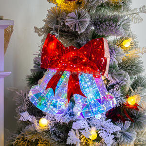 PRINTEMPS PLANTATION Glowing Gros Cloche Arbre De Noël Ornements Suspendus Décorations De Noël - Product Image 2