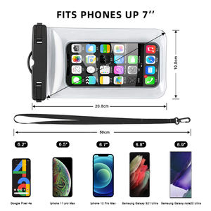 Outdoor Waterdichte Telefoon Case Universele Waterdichte Telefoon <span class=keywords><strong>Pouch</strong></span> Dry Bag Pvc Mobiele Telefoon Waterdichte Tas Voor Reizen Zwemmen - Product Image 5