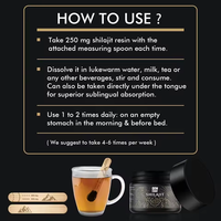 Pure Wholesale Food Shilajit Résine Shilajit biologique de l'Himalaya 50g Shilajit pour l'immunité à la force énergétique