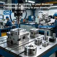 Pièces détachées CNC pour rail coulissant, guides coulissants sur mesure de haute précision, accessoires mécaniques