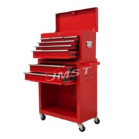 Coffre portable certifié CE Boîte à outils roulante 8 tiroirs Armoire métallique OEM Solution de stockage d'outils personnalisable à chaud