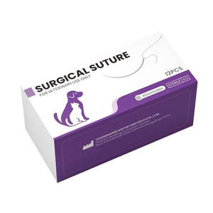 Suturas Quirúrgicas Veterinarias Absorbibles PGA PDO Catgut <span class=keywords><strong>PDS</strong></span> PGLA, Suturas Veterinarias de Polidioxanona Dexon con Agujas - Product Image 3