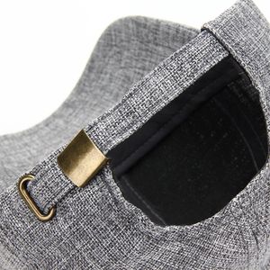 Gorra de béisbol y sombreros de cáñamo 100% de tela de plantas naturales con logotipo personalizado de alta calidad para hombres - Product Image 5