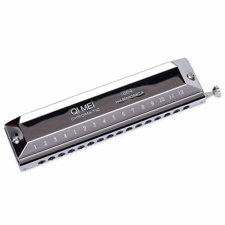 値下げ】HERING クロマチックハーモニカC調16穴64音