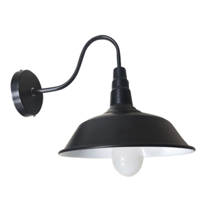 Recién llegado, linterna de <span class=keywords><strong>pared</strong></span> Exterior, pantalla negra Vintage, Sensor de movimiento E26 E27, lámpara de <span class=keywords><strong>pared</strong></span> LED de cuello de cisne - Product Image 2