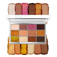 Palette de fards à paupières avec logo personnalisé, meilleure palette de maquillage pour les yeux, effet caméléon, duochrome, mat