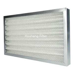 H14 H13 Initial effect plate frame filter element Pleated Air High Efficiency Filter For clean room