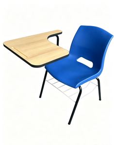 Conjunto de <span class=keywords><strong>Escritorio</strong></span> <span class=keywords><strong>y</strong></span> <span class=keywords><strong>Silla</strong></span> de Plástico de Diseño Moderno para Escuela, Oficina, Aula, Uso Hospitalario, Estudio para Niños <span class=keywords><strong>y</strong></span> Estudiantes - Product Image 5
