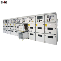 Tableau de distribution électrique industriel intérieur à moyenne tension, avec appareillage métallique extractible, VCB, IP56, pour distribution d'énergie