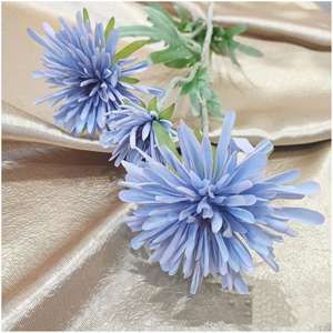 BH230047 Maceta pequeña de plástico verde con <span class=keywords><strong>planta</strong></span> de <span class=keywords><strong>IRIS</strong></span> Rosa artificial Decoración de flores de un color para <span class=keywords><strong>planta</strong></span> en maceta de seda de fiesta - Product Image 2