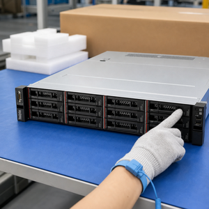 เซิร์ฟเวอร์แบบติดตั้งบนแร็ค HR650X 2U 2x Silver 4210R 20 คอร์ 32GB 480GB SSD 4TB 750W ระดับองค์กร - Product Image 5