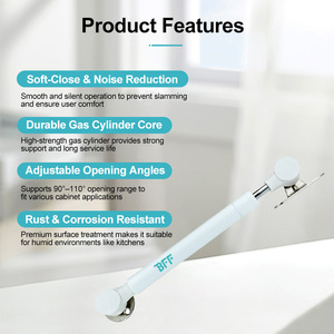 Molle a Gas Compatte per Supporto Sollevamento, Tipo a Compressione, per Scrivanie Regolabili in Altezza - Vendita all'Ingrosso - Product Image 6