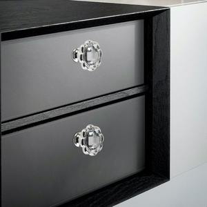 Personalizzabile Vintage floreale ABS plastica manopola del mobile finitura antico comodino cucina soggiorno mobili cassetto in difficoltà - Product Image 5