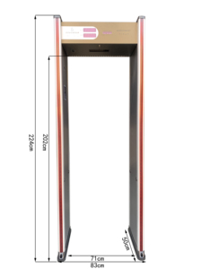 Détecteur de métaux KMS Walk Through, 6, 12, 18, 24 zones sélectionnables, AC90V 250V 35W 60kg, portique de <span class=keywords><strong>sécurité</strong></span> pour aéroports, bijouteries - Product Image 4