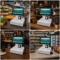 Mesin Kasir All-in-one, Supermarket, Toko Kelontong, Retail Kecil, Katering, Mesin Pemesanan Kode QR