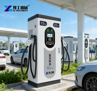 Station de recharge pour voitures électriques Byd et Tesla, chargeur rapide EV, borne de recharge 60 kW