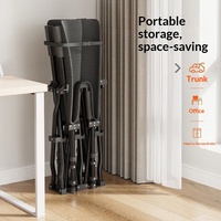 Lit pliant multifonctionnel moderne en métal, portable, inclinable, pour le bureau, la sieste, le camping, les soins à domicile, l'extérieur, la plage et les voyages