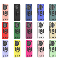 Pour TECNO CAMON 30 4G : Étui 2-en-1 avec anneau magnétique 360° et support, Coque de luxe pour téléphone portable