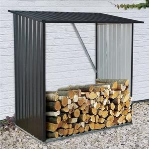 Stockage extérieur de bois, hangar en acier, hangar de bois de chauffage, outils de jardin, hangar de stockage à vendre - Product Image 6