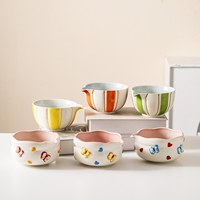 Ensemble de thé matcha en céramique fait main, bol à matcha en forme de cœur de papillon, kit de cérémonie du thé japonais, logo personnalisé OEM
