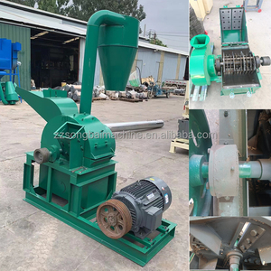 Wood Charcoal Crusher Sawdust <b>Making</b> <b>Machine</b> Wood Crusher Diesel Engine Motor High Output Mobile 1-10mm Sawdust - Product Image 5